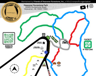 View Heavener Runestone Park map